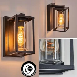 Portalis Lampe murale d´extérieur Noir, 1 lumière
