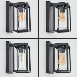 Portalis Lampe murale d´extérieur Noir, 1 lumière