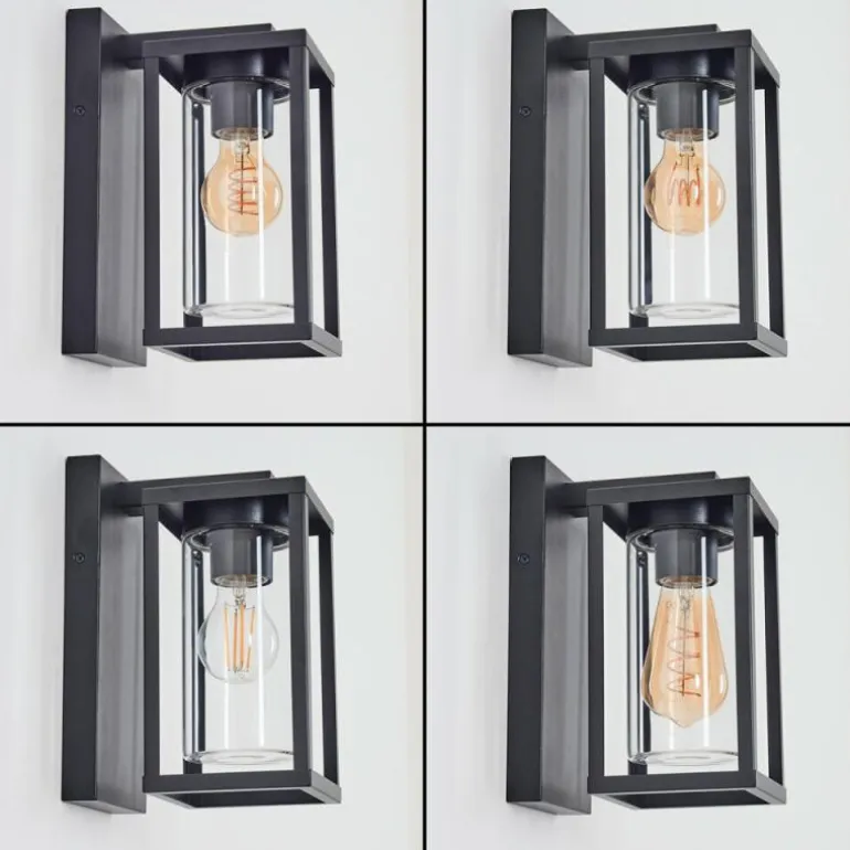Portalis Lampe murale d´extérieur Noir, 1 lumière