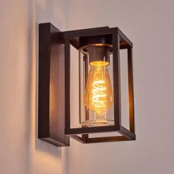Portalis Lampe murale d´extérieur Noir, 1 lumière