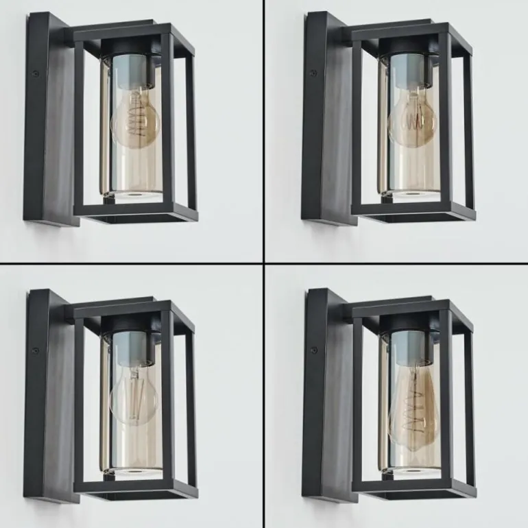 Portalis Lampe murale d´extérieur Noir, 1 lumière
