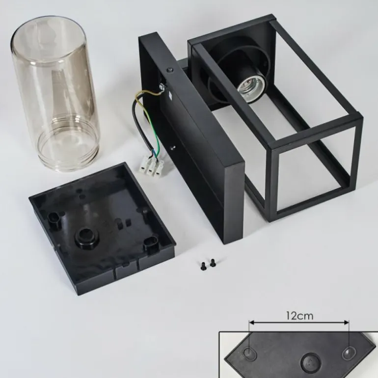 Portalis Lampe murale d´extérieur Noir, 1 lumière