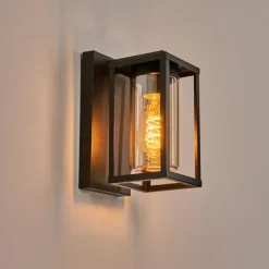 Portalis Lampe murale d´extérieur Noir, 1 lumière