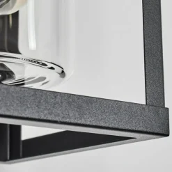 Portalis Lampe murale d´extérieur Noir, 1 lumière, Détecteur de mouvement