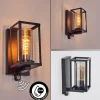 Portalis Lampe murale d´extérieur Noir, 1 lumière, Détecteur de mouvement