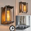Portalis Lampe murale d´extérieur Noir, Argenté, 1 lumière