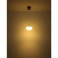 Quintara Suspension Luminaires Globo Lighting LED Nickel mat, 1 lumière