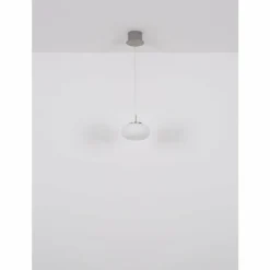 Quintara Suspension Luminaires Globo Lighting LED Nickel mat, 1 lumière