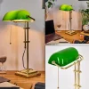 Ragaz Lampe de banquier, Lampe de bureau, Lampe à poser Laiton, 1 lumière
