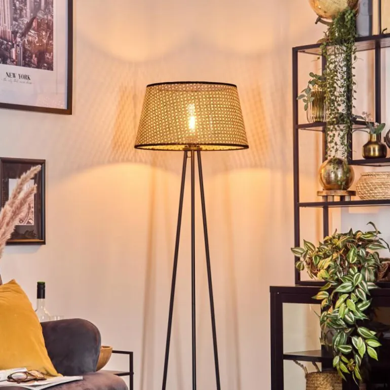 Ramila Lampadaire Écru, 1 lumière