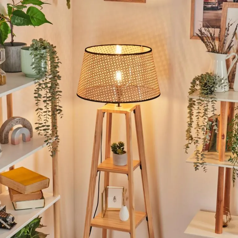 Ramila Lampadaire Écru, 1 lumière