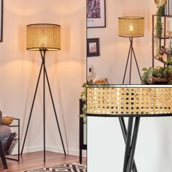 Ramila Lampadaire, Liseuse Noir, 1 lumière