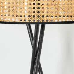 Ramila Lampadaire, Liseuse Noir, 1 lumière