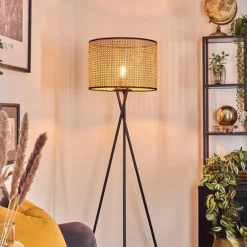 Ramila Lampadaire, Liseuse Noir, 1 lumière