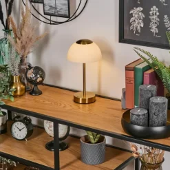 Rands Lampe à poser LED Laiton, 1 lumière