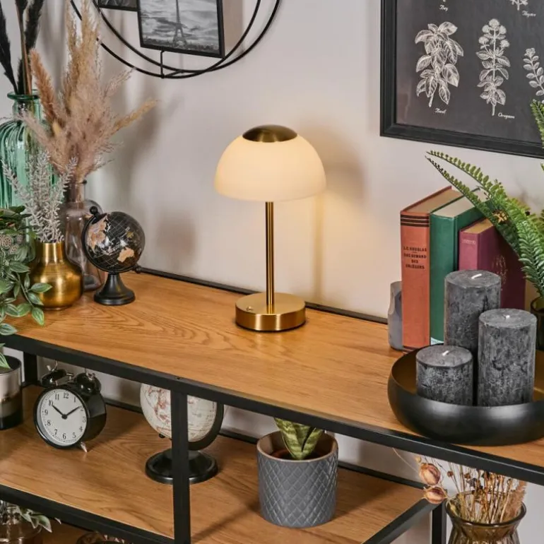 Rands Lampe à poser LED Laiton, 1 lumière