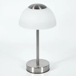 Rands Lampe à poser LED Nickel mat, 1 lumière