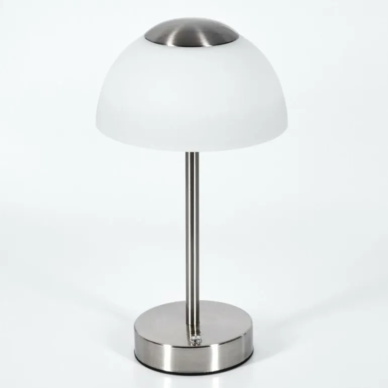 Rands Lampe à poser LED Nickel mat, 1 lumière