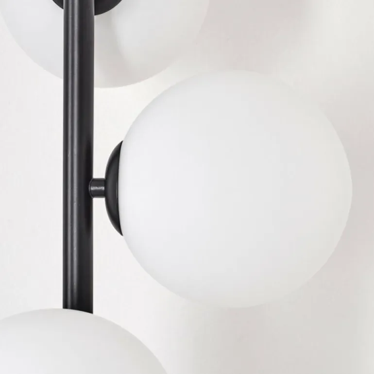 Remaisnil Lampadaire Blanc, 4 lumières