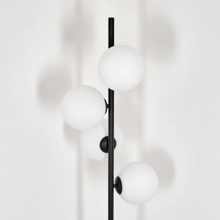 Remaisnil Lampadaire Blanc, 4 lumières