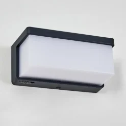 Rifbjerg Lampe murale d´extérieur, Applique murale, Spot mural LED Noir, 1 lumière