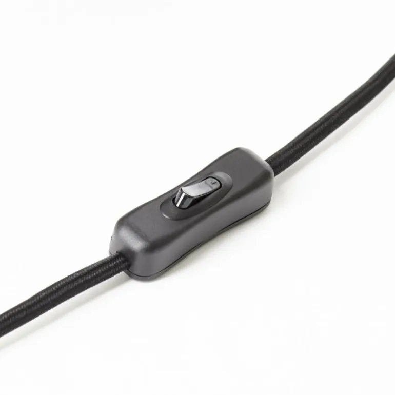 Riffelini Lampe à poser Luminaires Brilliant Noir, 1 lumière
