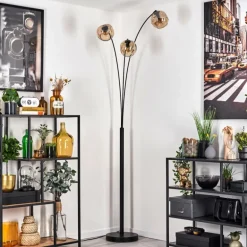 Ripoll Lampadaire Ambre, 3 lumières