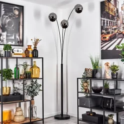Ripoll Lampadaire Chrome, 3 lumières