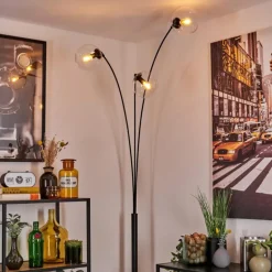 Ripoll Lampadaire Clair, 3 lumières