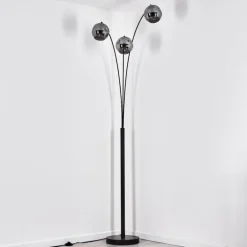 Ripoll Lampadaire Fumé, 3 lumières