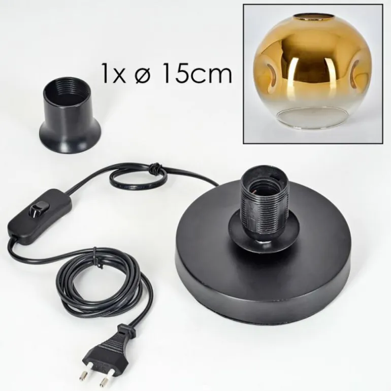 Ripoll Lampe à poser Noir, 1 lumière