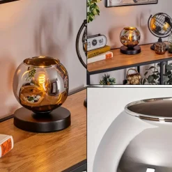 Ripoll Lampe à poser Noir, 1 lumière