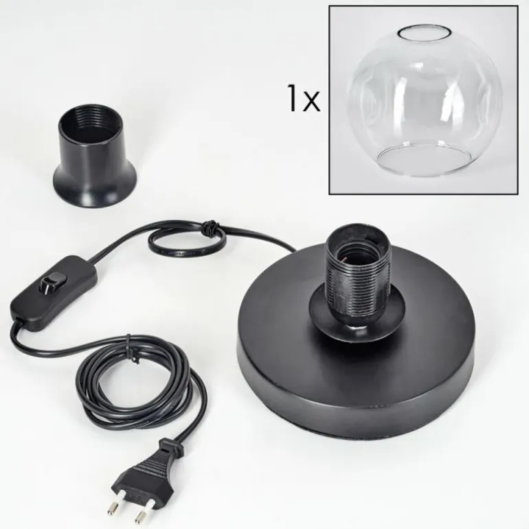 Ripoll Lampe à poser Noir, 1 lumière