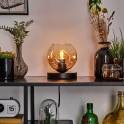 Ripoll Lampe à poser Noir, 1 lumière