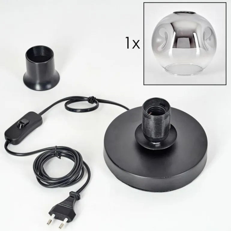 Ripoll Lampe à poser Noir, 1 lumière