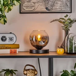 Ripoll Lampe à poser Noir, 1 lumière