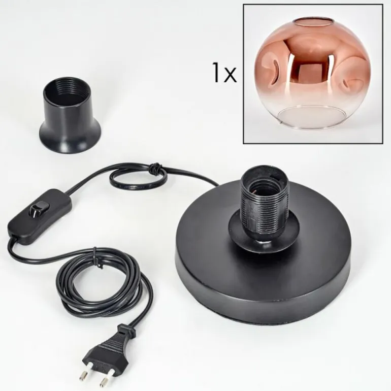 Ripoll Lampe à poser Noir, 1 lumière