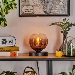 Ripoll Lampe à poser Noir, 1 lumière