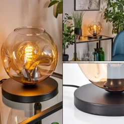 Ripoll Lampe à poser Noir, 1 lumière