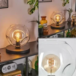 Ripoll Lampe à poser Noir, 1 lumière