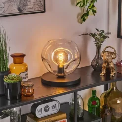 Ripoll Lampe à poser Noir, 1 lumière