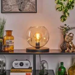 Ripoll Lampe à poser Noir, 1 lumière