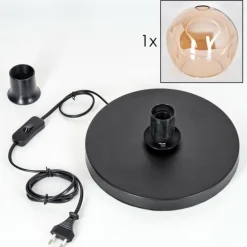Ripoll Lampe à poser Noir, 1 lumière