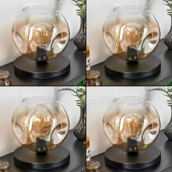 Ripoll Lampe à poser Noir, 1 lumière