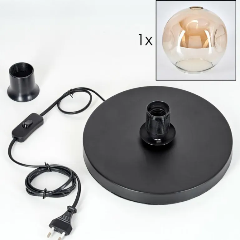 Ripoll Lampe à poser Noir, 1 lumière