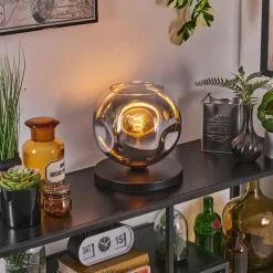 Ripoll Lampe à poser Noir, 1 lumière