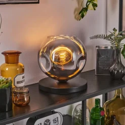 Ripoll Lampe à poser Noir, 1 lumière
