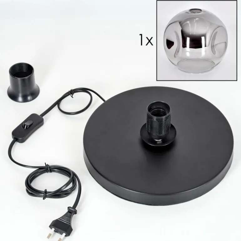 Ripoll Lampe à poser Noir, 1 lumière