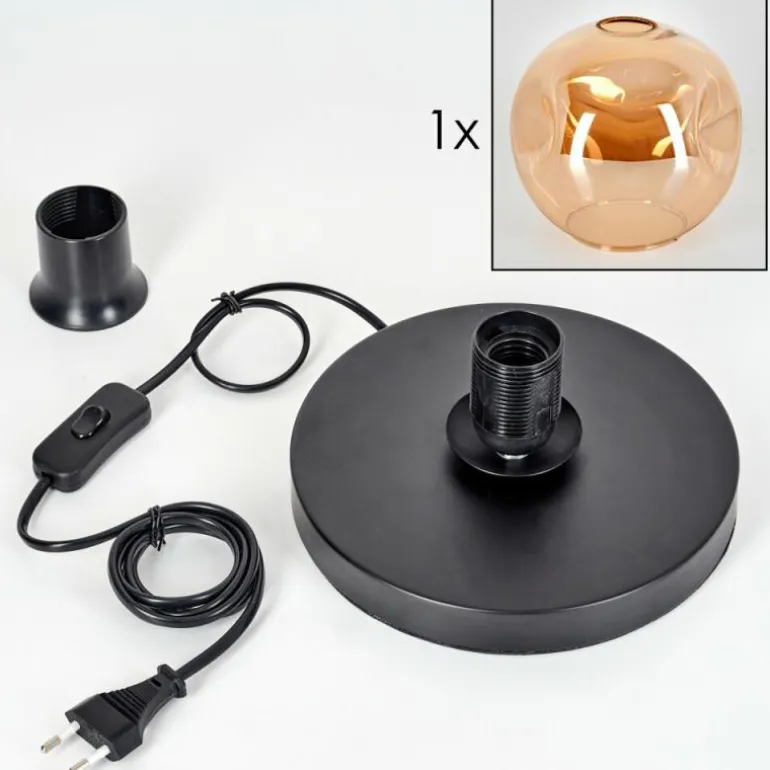 Ripoll Lampe à poser Noir, 1 lumière