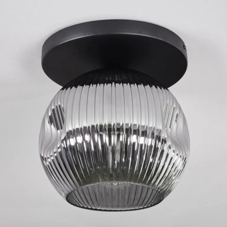 Ripoll Plafonnier, Boule lumineuse Fumé, 1 lumière